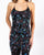 Primavera Couture - 3245 Multicolored Embellished Fitted Jumpsuit In Black and Multi-Color