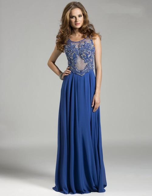 Lara Dresses - 32461 in Blue