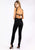 Primavera Couture - 3250 Embellished Bateau Neck Jumpsuit In Black