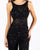 Primavera Couture - 3250 Embellished Bateau Neck Jumpsuit In Black
