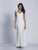 Dave & Johnny - 3253 Lace V-neck Sheath Dress in White