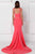 Asymmetrical Illusion Mermaid Dress 2767