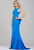 Ruffle Back Prom Dress JVN32628