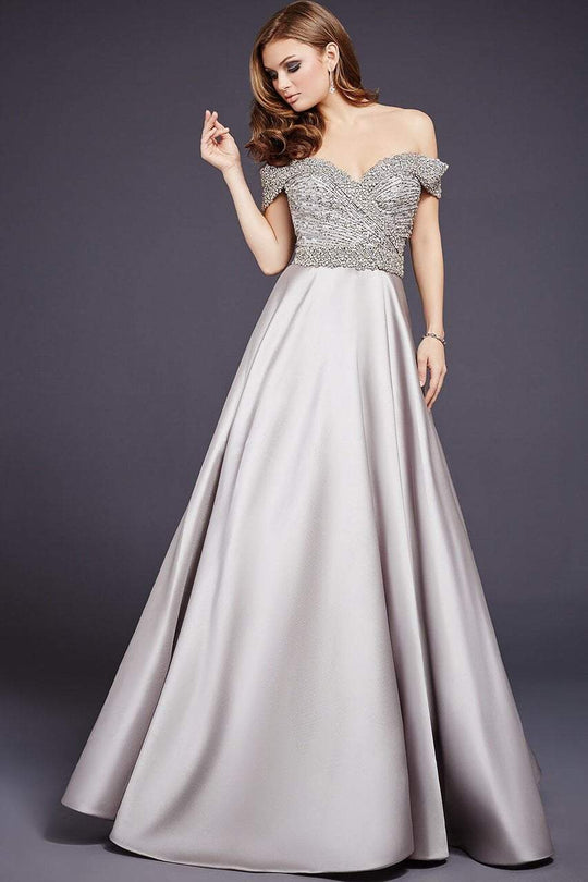 32779 Embellished Off Shoulder Ballgown