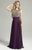 Lara Dresses - Seductive Jewel Neck A-Line Dress 32928 in Purple