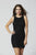 Primavera Couture - 3306 Sleeveless Scoop Neck Beaded Cocktail Dress In Black