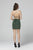 Primavera Couture - 3308 Sequined Lace-Up Back Sheath Dress In Green