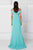 Sparkling Off Shoulder Evening Dress 2772