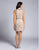 Lara Dresses - 33156 Embellished Halter A-line Dress In Neutral