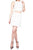 Donna Mizani - Mini Flounce Skirt In White