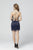 Primavera Couture - 3319 Beaded Halter Sheath Dress In Blue