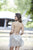 Primavera Couture - 3319 Beaded Halter Sheath Dress In Neutral and Silver