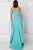 Lace Sweetheart Peplum Gown 2773