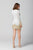 Primavera Couture - 3320 Bead Embellished High Neck Dress In White