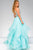 Two Piece Embellished Top  Ballgown 33220