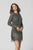Primavera Couture - 3325 Bejeweled Long Sleeve Sheath Dress In Gray