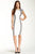 Jax - 1PYJ29M Bateau Scuba Sheath Dress in White and Black
