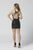 Primavera Couture - 3334 Embellished Halter Neck Sheath Dress In Black