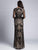 Lara Dresses - 33435 V Neck Long Sleeves Evening Dress In Black