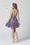 Primavera Couture - 3345 Embellished Strapless A-line Cocktail Dress In Purple