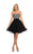 Nox Anabel - 6033 Beaded Corset Strapless Cocktail Dress