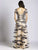 Lara Dresses - 33523 Embellished V-neck A-line Dress In Nude and Navy