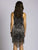 Lara Dresses - 33577 Bejeweled Fringe Cocktail Dress In Black