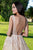 Shail K - 33913 Beaded Lace Embroidered Evening Gown In Neutral