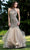 Shail K - 33916 Embellished High Mermaid Gown In Gold
