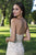 Shail K - 33918 Elegant Strapless Embellished Evening Gown In Neutral