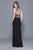 Shail K - 33923 Sparkling Jewel Embellished Evening Dress In Black