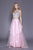 Shail K - 33925 Two-Piece Sleeveless Beaded A-line Gown In Pink