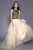 Shail K - 33926 Two Piece Embellished Tulle Dress In Neutral and Gold