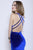 Shail K - 33929 Backless Long Velvet Sheath Gown