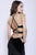 Shail K - 33931 High Halter Lace-Up Velvet Sheath Gown In Black