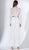 3407 Lace Embroidered Long Sleeves Pantsuit