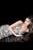 Jovani - 3414 Embellished Deep V-neck Sheath Dress In Gold and Silver