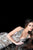 Jovani - 3414 Embellished Deep V-neck Sheath Dress In Gold and Silver