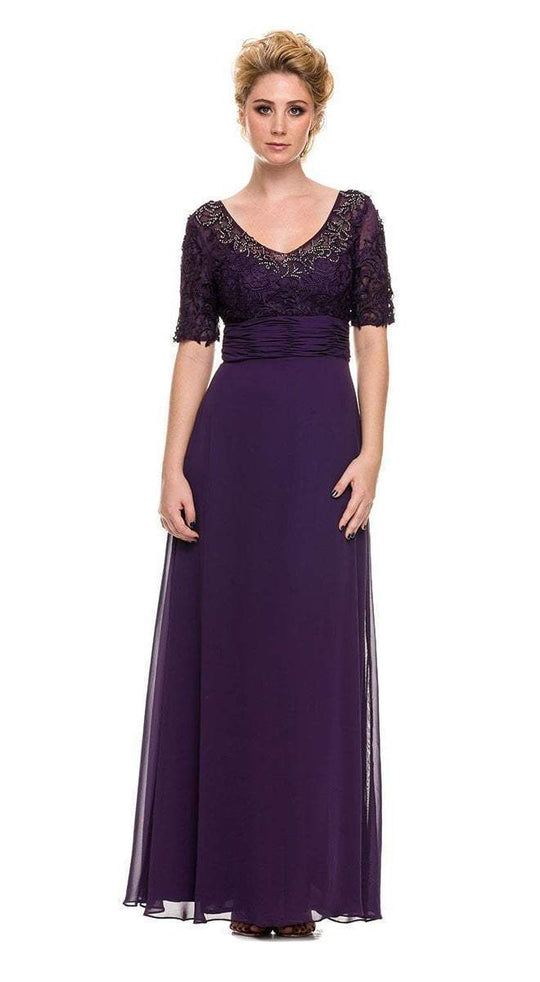 Nox Anabel - 5105 Long Lace Dress