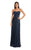 JS Collections - Lace Flutter Dress 864447 in Blue