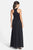 Hailey - 231M58280 Sequined Racer Back Evening Dress in Black