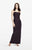 Daymor Couture - Floral Lace Sheath Gown 878 in Purple