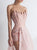 MNM Couture - Sheer Brocade A-Line Gown G0773 in Pink