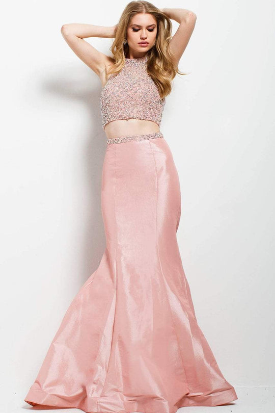 35328 Two-Piece Embellished Mermaid Gown