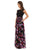 Aidan Mattox - Floral Chiffon Dress 151A14930 in Pink and Multi-Color