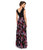 Aidan Mattox - Floral Chiffon Dress 151A14930 in Pink and Multi-Color