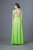 Alyce Paris - Strapless Bejeweled Silky Chiffon Sweetheart Long Gown 35592 In Green