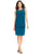 Patra - 83536 Rhinestone Hemmed Jersey Dress in Green