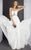 Alyce Paris - 35734 Beaded Strapless Ruched Evening Dress In White