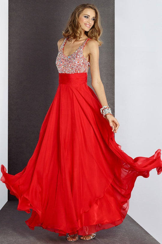 Alyce Paris B'Dazzle - 35739 Dress in Red